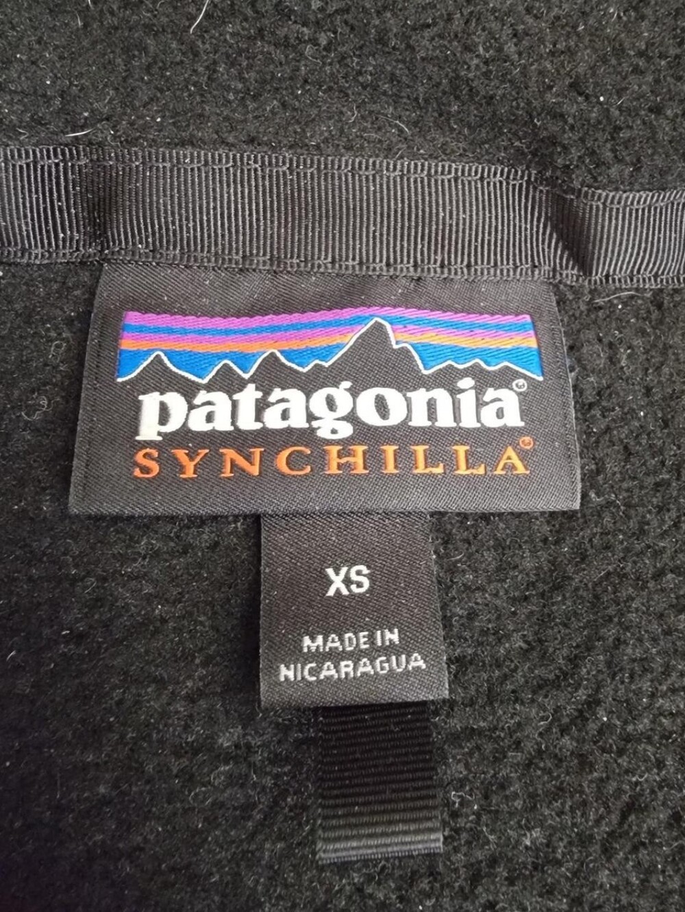 Patagonia Mens Black Classic Full Zip Synchilla Fleece Jacket! Size XS X-Small - Picture 4 of 8